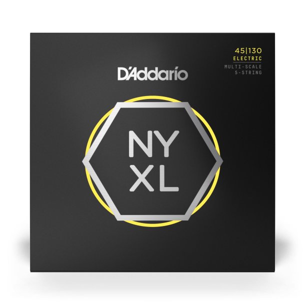 D'Addario NYXL45130MS, 045 - 130 5-str./37'' Super Long